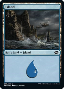 Island (270) (The Brothers' War) Light Play