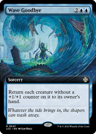 Wave Goodbye (Extended Art) (Commander: The Lost Caverns of Ixalan) Near Mint