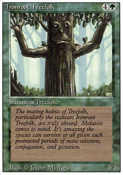 Ironroot Treefolk (Revised) Medium Play