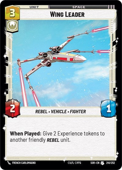 Wing Leader (Spark of Rebellion) Near Mint