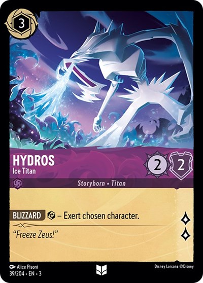 Hydros - Ice Titan (Into the Inklands) Near Mint