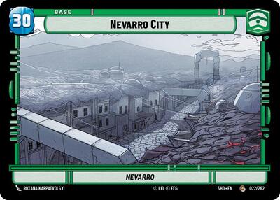 Nevarro City // Shield (Shadows of the Galaxy) Near Mint