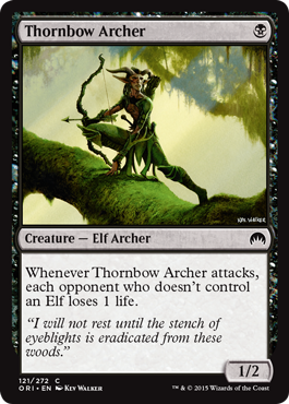 Thornbow Archer (Magic Origins) Light Play Foil