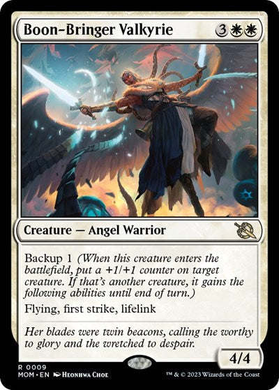 Boon-Bringer Valkyrie (March of the Machine) Near Mint Foil