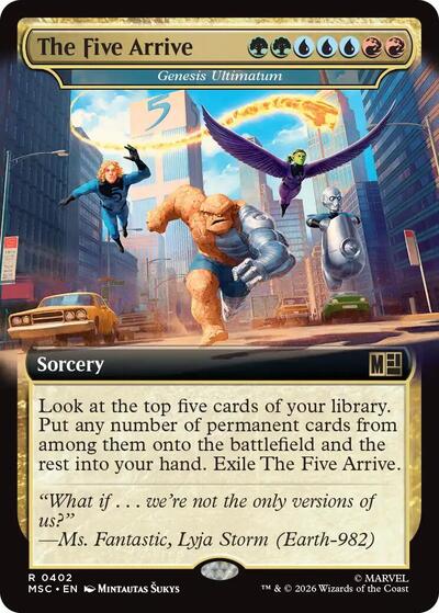 The Five Arrive   Genesis Ultimatum  Extended Art|1|0|0.00