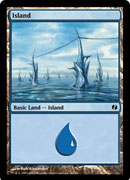 Island (41) (Duel Decks: Venser vs Koth) Medium Play
