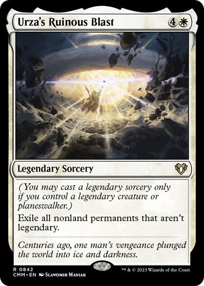 Urza's Ruinous Blast (Commander Masters) Light Play