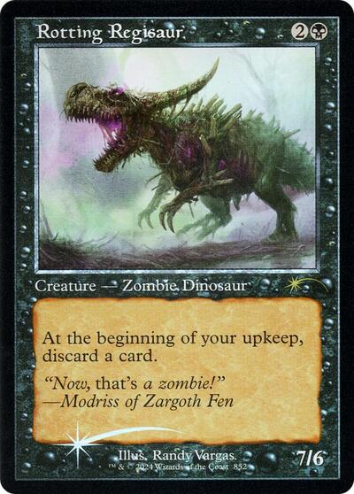 Rotting Regisaur  Retro Frame|2|0|0.00