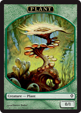 Plant (Token) (Worldwake) Medium Play