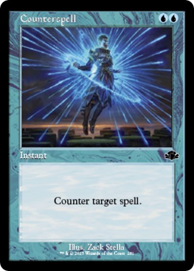 Counterspell (Retro Frame) (Dominaria Remastered) Near Mint Foil