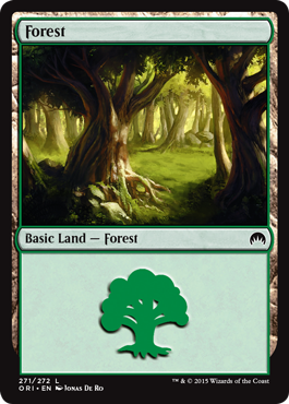Forest (271) (Magic Origins) Light Play