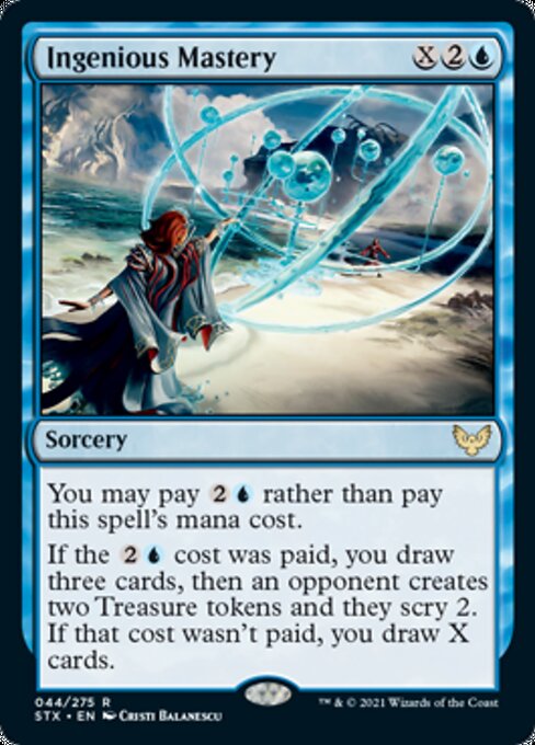 Ingenious Mastery (Strixhaven) Light Play Foil