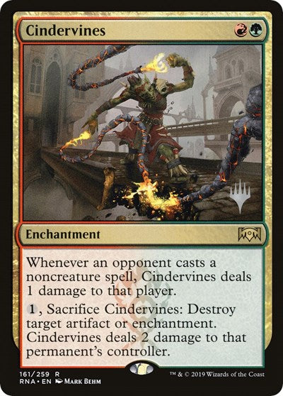 Cindervines (Promo Pack: Throne of Eldraine) Light Play