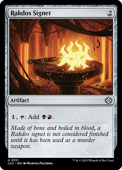 Rakdos Signet (Commander: The Lost Caverns of Ixalan) Near Mint