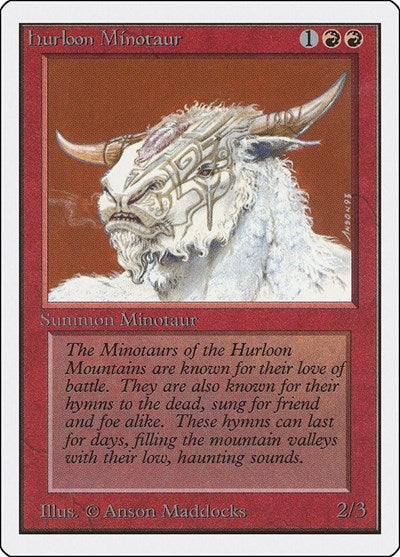 Hurloon Minotaur (Unlimited) Near Mint