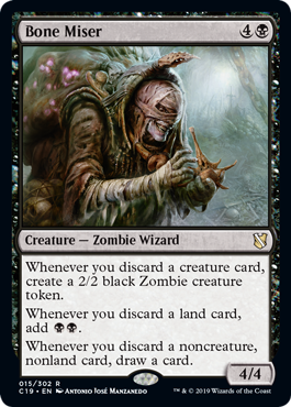 Bone Miser (Commander 2019) Heavy Play