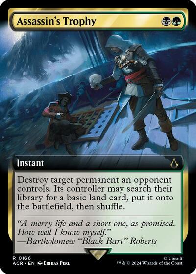 Assassin's Trophy (Extended Art) (Universes Beyond: Assassin's Creed) Medium Play