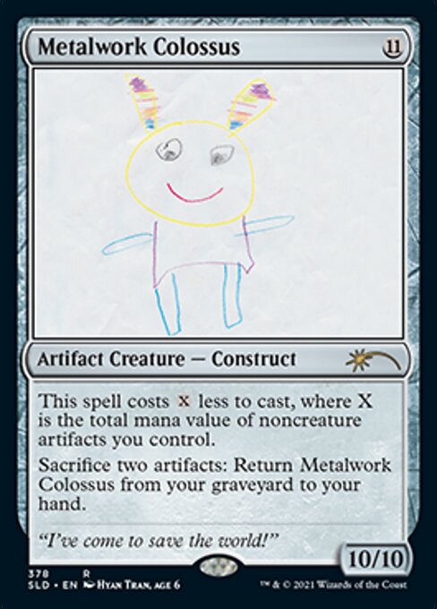 Metalwork Colossus 378 (Secret Lair) Near Mint Foil