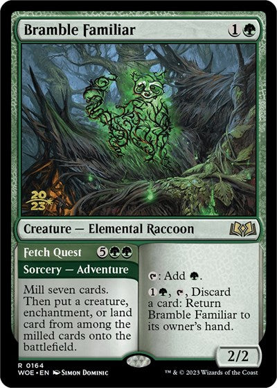 Bramble Familiar (Promos: Prerelease Cards) Near Mint Foil