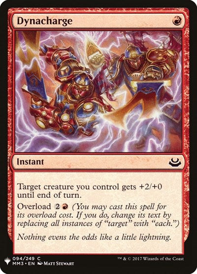 Dynacharge (Mystery Booster) Near Mint