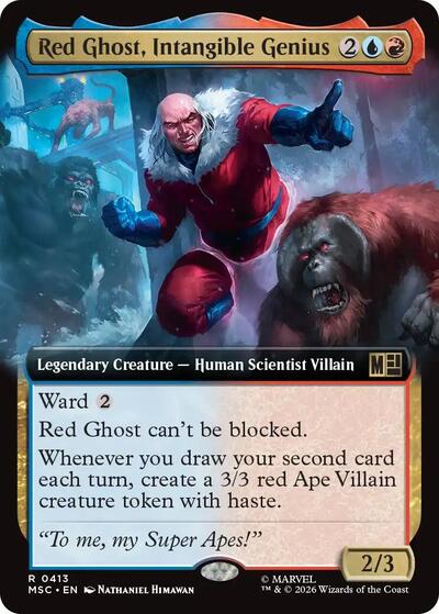 Red Ghost  Intangible Genius  Extended Art|1|0|0.00