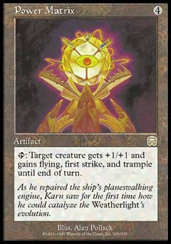 Power Matrix (Mercadian Masques) Heavy Play