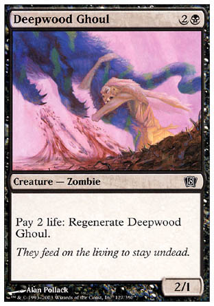 Deepwood Ghoul (8th Edition) Light Play