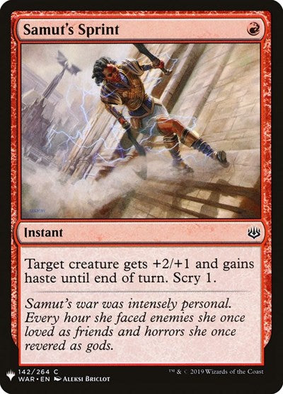 Samut's Sprint (Mystery Booster) Near Mint