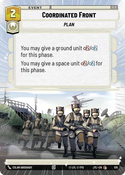 Coordinated Front (Hyperspace) (Jump to Lightspeed) Near Mint