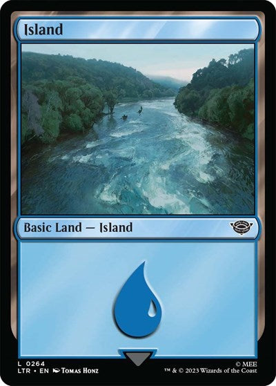 Island (0264) (Universes Beyond: The Lord of the Rings: Tales of Middle-earth) Near Mint