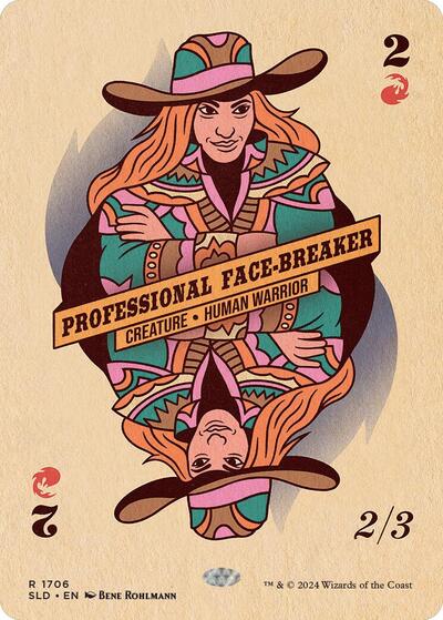 Professional Face-Breaker (Secret Lair) Near Mint