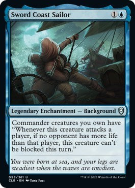 Sword Coast Sailor (Commander Legends: Battle for Baldur's Gate) Near Mint Foil
