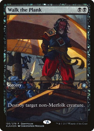 Walk the Plank (Promos: Open House) Near Mint Foil