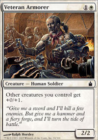 Veteran Armorer (Ravnica) Medium Play Foil