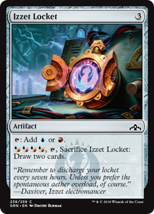 Izzet Locket (Guilds of Ravnica) Light Play Foil