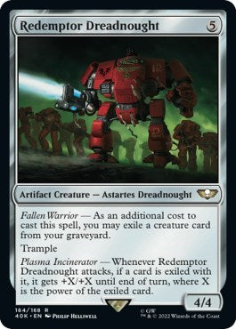 Redemptor Dreadnought (Universes Beyond: Warhammer 40K) Damaged / Poor