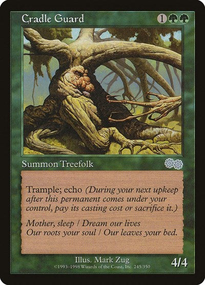 Cradle Guard (Urza's Saga) Medium Play