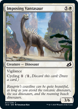Imposing Vantasaur (Ikoria: Lair of Behemoths) Medium Play Foil