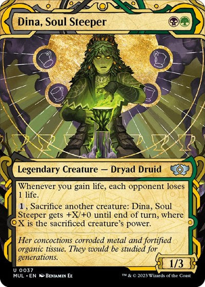 Dina, Soul Steeper (March of the Machine: Multiverse Legends) Light Play Foil