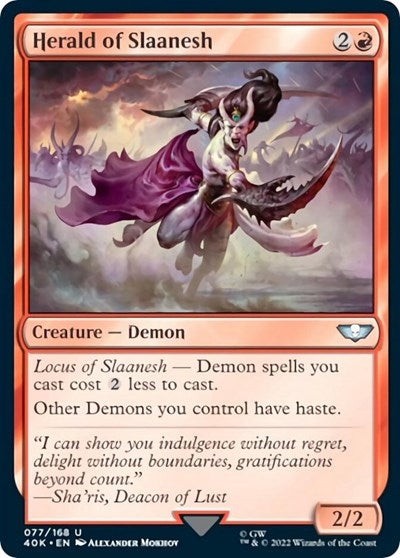 Herald of Slaanesh  Surge Foil|0|0|0.00