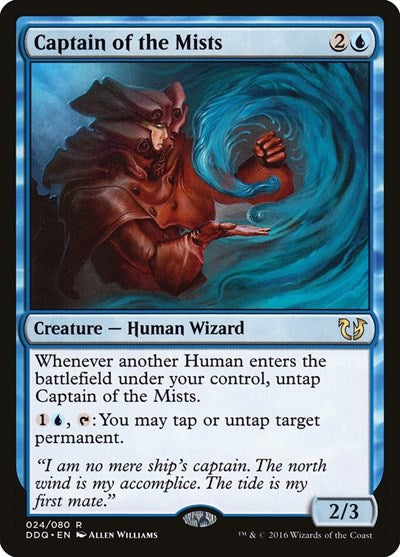 Captain of the Mists (Duel Decks: Blessed vs Cursed) Light Play