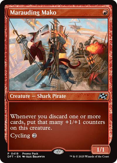 Marauding Mako (Promo Pack: Aetherdrift) Light Play Foil