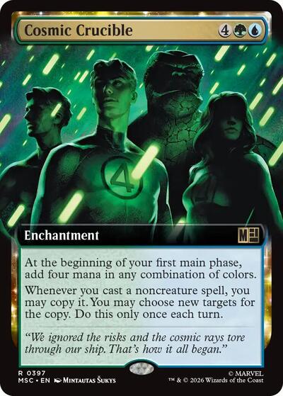 Cosmic Crucible  Extended Art|1|0|0.00