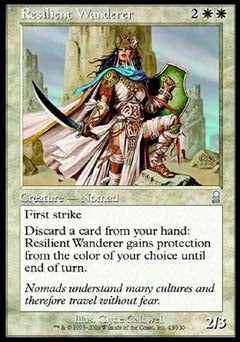 Resilient Wanderer (Odyssey) Light Play Foil