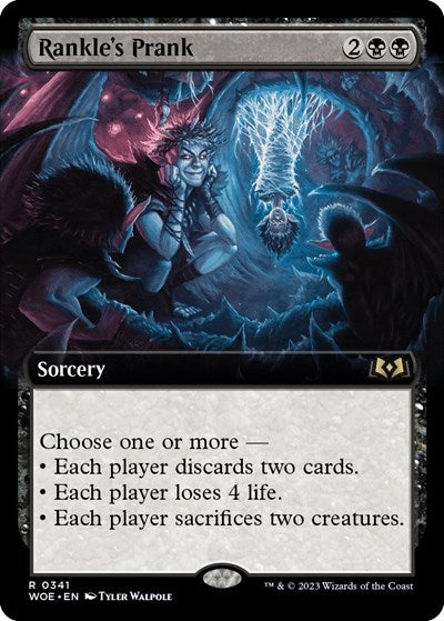 Rankle's Prank (Extended Art) (Wilds of Eldraine) Light Play