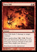 Fiery Fall (Duel Decks: Knights vs Dragons) Medium Play