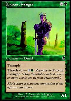 Krosan Avenger (Odyssey) Light Play Foil