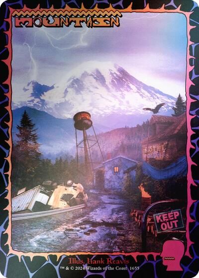 Mountain (1655) (Rainbow Foil) (Secret Lair) Near Mint Foil