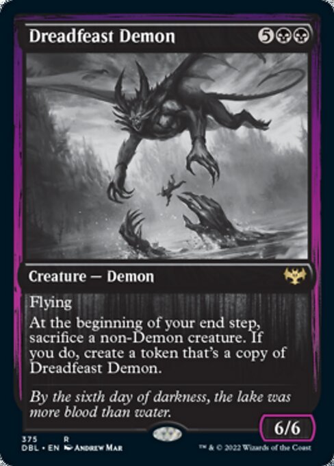 Dreadfeast Demon (Innistrad: Double Feature) Near Mint Foil