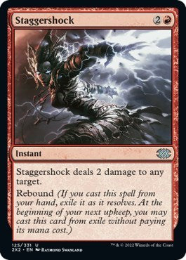 Staggershock (Double Masters 2022) Medium Play Foil